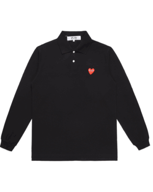 [꼼데가르송] 하트와펜 긴팔 폴로 티셔츠 (3 COLORS)