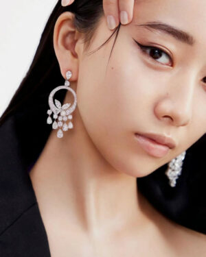 [그라프] 다이아몬드 샹들리에 이어링