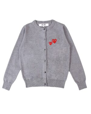 [꼼데가르송] 여성 더블하트 니트 가디건 AZ N0720511(5 COLORS)