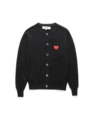 [꼼데가르송] 여성 하트 와펜 가디건 AZ N023512 (6 COLORS)