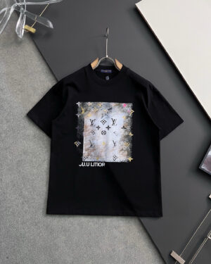 [루이비통] 그래픽 패턴 프린트 반팔 티셔츠