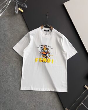 [펜디] 캐릭터 프린트 반팔 티셔츠 (2 COLORS)