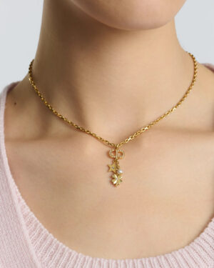 [디올] Petit CD Lucky Charms 목걸이 N3128WOMCY