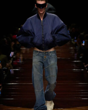 [발렌시아가] 로우 라이즈 데님 팬츠