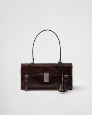 [프라다] 미디엄 레더 핸드백 1BN026