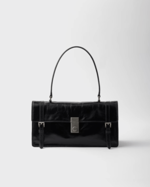 [프라다] 미디엄 레더 핸드백 1BN026