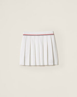 [미우미우] 코튼 미니 스커트 MMG551