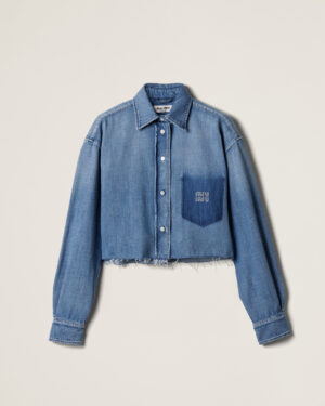 [미우미우] 데님 셔츠 GWC132