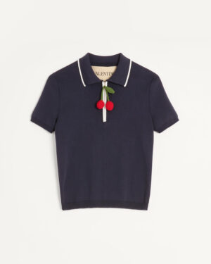 [발렌티노] 체리가 달린 면 티셔츠 BKC65F9EQ