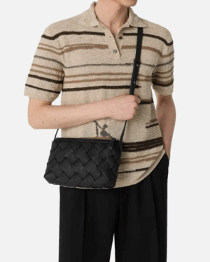 [보테가베네타] 디아고 지퍼 메신저 백  837112