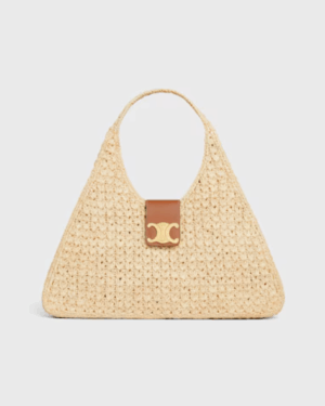 [셀린느] 카바스 트라이앵글 - 라피아 & 카프스킨 119772