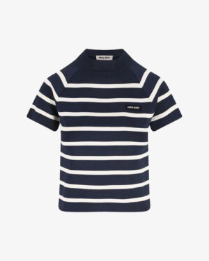 [미우미우] 롤넥 세일러 스웨터 MMR441