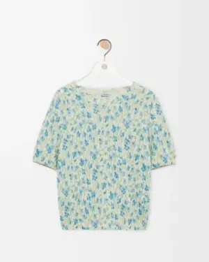 [로에베] 쇼트 슬리브 스웨터 S359Y55K41