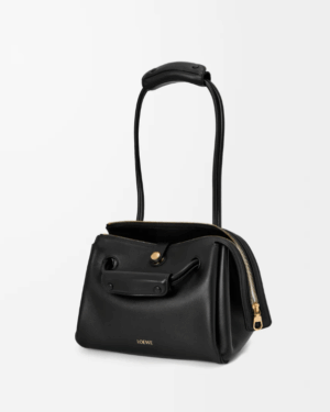 [로에베] 스몰 마드리드 백 서플 카프스킨/블랙