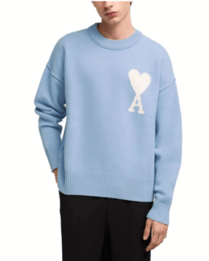 [아미] 드 꾀흐 스웨터 UKS006 018 4843 (3 COLORS)