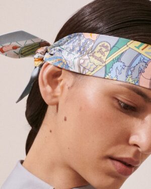 [에르메스] Splash Park Twilly 스카프(3 colors) H063806S