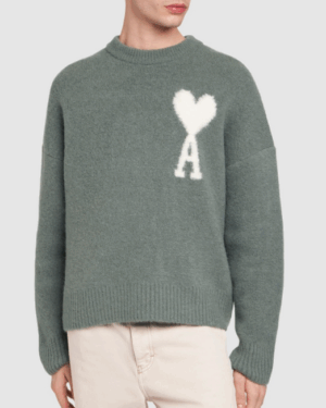 [아미] 아미 드 쾨르 크루넥 스웨터 UKS025KN0032 (4 COLORS)