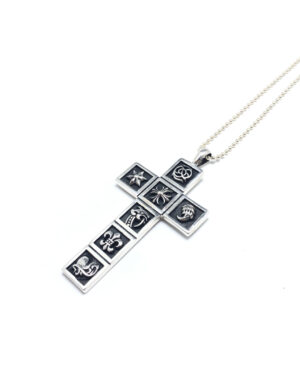 [크롬하츠] 프레임 참 크로스 팬던트