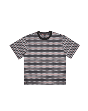 [크롬하츠] 크로스 스트라이프 반팔 티셔츠