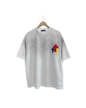 [크롬하츠] 크로스 멀티 컬러 티셔츠