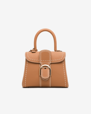 [델보] 브리앙 스티치 서피케 미니 핸드백 토트백 AA0406