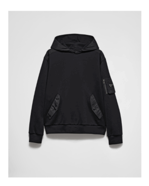 [프라다] 코튼 플리스 & 리나일론 후드티 UJL04C_11JE_F0806_S_OOO (2 COLORS)