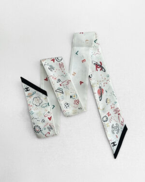 [샤넬] 실크 스카프 (2 COLORS)