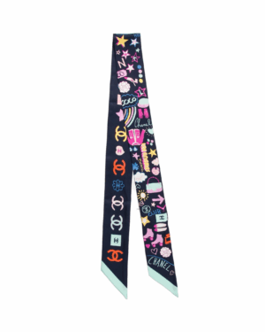 [샤넬] 실크 스카프 (3 COLORS)