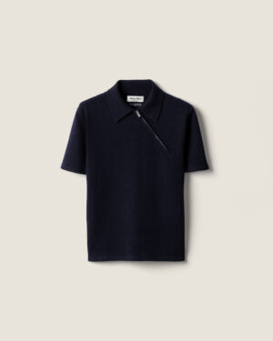 [미우미우] 캐시미어 폴로 셔츠 MML00X
