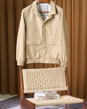 [브루넬로 쿠치넬리] 코튼 라이트웨이트 재킷 (3 COLORS)