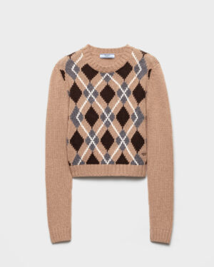 [프라다] 캐시미어 크루넥 스웨터 P24S2V