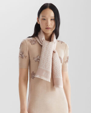 [펜디] FF 로고 실크 울 머플러 (2 COLORS)