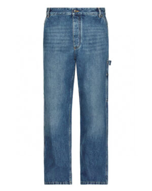 [보테가베네타] 스트레이트 팬츠 블루 813526V42W0