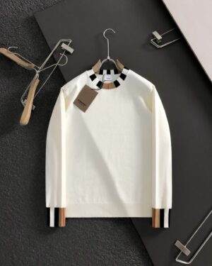 [버버리] 여성 EYRE 체크 포인트 울 캐시미어 니트