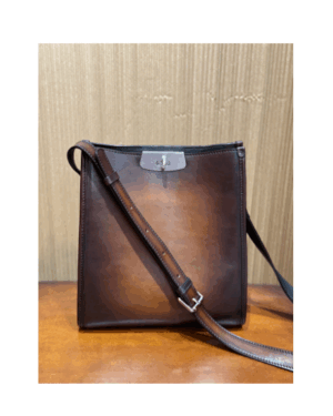 [벨루티] Ber 신상 E’Mio 호보 가죽 매신저백 EMIO_HOBO-V1