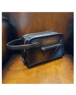 [벨루티] 모닝 스크리토 가죽 세면 파우치 (2 COLORS)