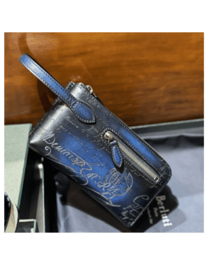 [벨루티] TIRIWA 멀티기능 가죽 클러치백