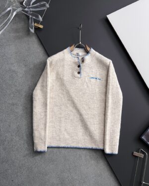 [디올] 울 스티치 헨리넥 니트 (2 COLORS)