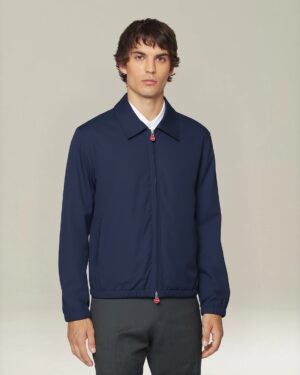 [키톤] 블루종 자켓 네이비