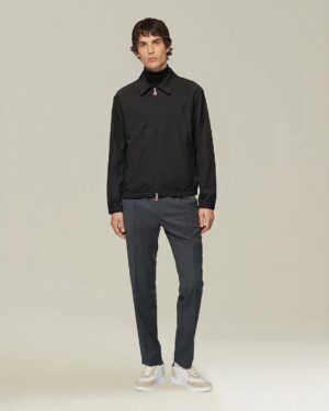 [키톤] 블루종 자켓 블랙