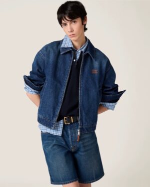 [미우미우] 데님 트러커 자켓 29231560