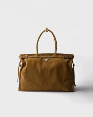 [프라다] 보니 스웨이드 핸드백 2VG128