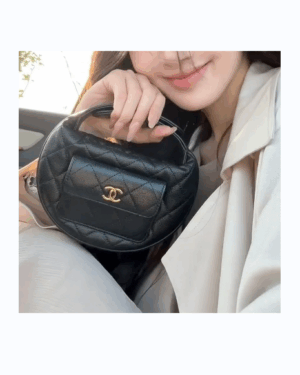 [샤넬] CC로고 원포켓 캐비어 미니 탑핸들백 AP3467