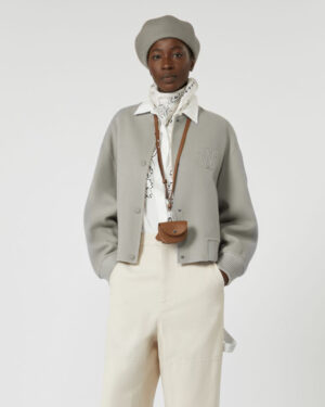 [막스마라] 울 블렌드 보머 재킷 (2 COLORS)