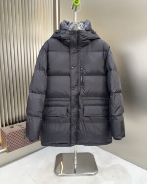 [버버리] 하워드 롱 패딩 점퍼 블랙 8091088