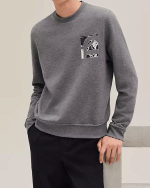 [에르메스] Ex-Libris 크루넥 스웨터 H567760