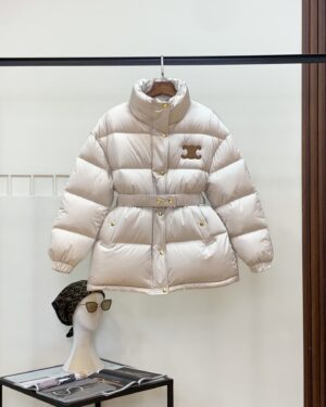 [셀린느] 트리옹프 벨트 구스 다운 자켓( 3 COLORS)