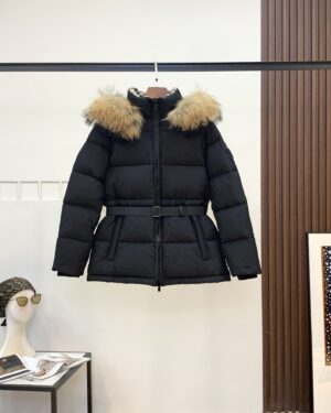 [버버리] 후드 퍼 벨트 나일론 패딩 (3 COLORS)