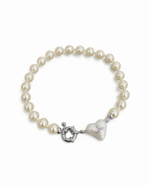[비비엔 웨스트우드] 오리엣타 펄 브레이슬릿 (2 COLORS)