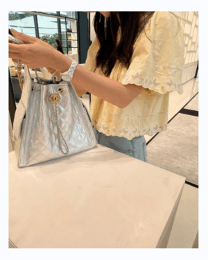 [샤넬] 25백 호보 미디엄 AS5311